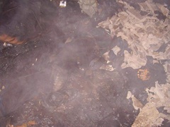 Пожар в нежилом доме по улице Советской