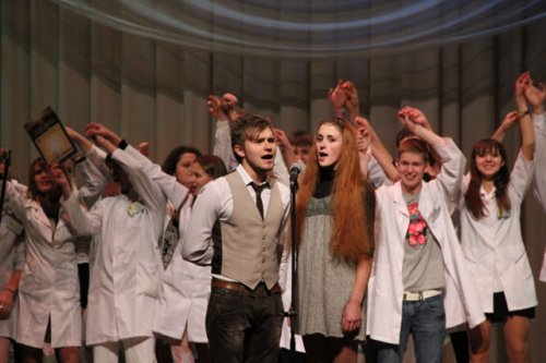 Медколледж играет в КВН (ВИДЕО)