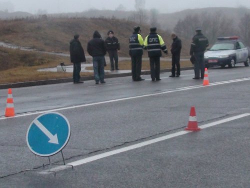 Неудачно выехал