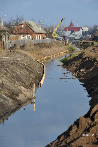 В Бобруйске благоустраивают реку Бобруйку