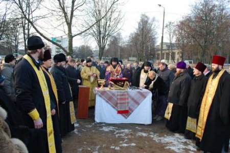 Основание нового храма в Бобруйске