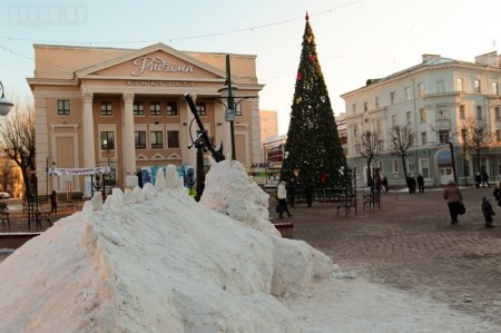 Снежные фантазии по-могилёвски