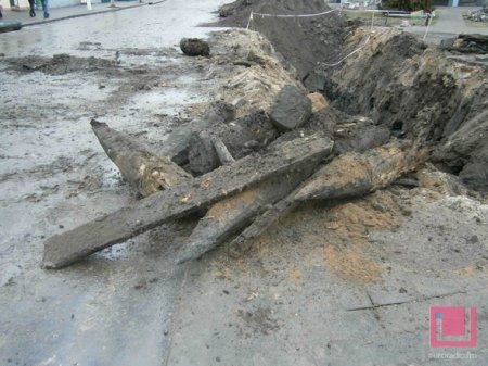 У Пінску знайшлі старадаўнюю маставую