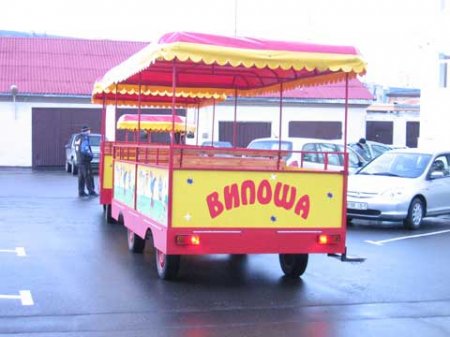 Цягнічок прыехаў у Маладзечна і пакатае нас у святы