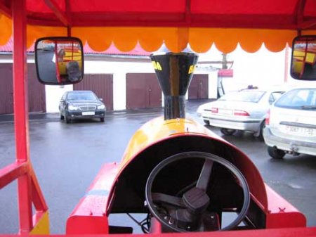 Цягнічок прыехаў у Маладзечна і пакатае нас у святы