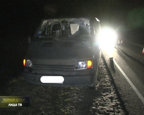 ДТП вблизи деревни Минойты. Пешеход погиб