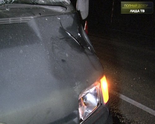 ДТП вблизи деревни Минойты. Пешеход погиб