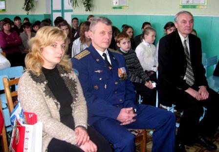 Завітаў у школу родную касманаўт – выпрабавальнік з Зорнага