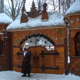 Беловежскую пущу туристы штурмуют зимой