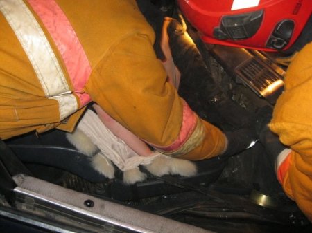 Утром 1 января в Пинске произошло ДТП с серьезными последствиями (фото)