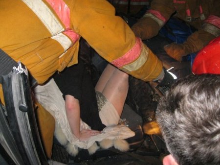 Утром 1 января в Пинске произошло ДТП с серьезными последствиями (фото)