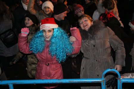 Слонимчане встретили Новый год (ВИДЕО)