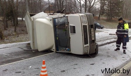 Уснул за рулем