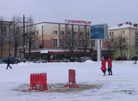 Демонтировали главную елку города