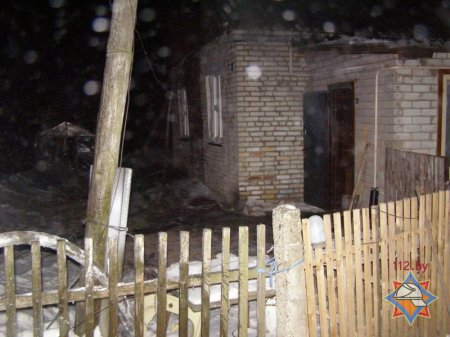 В Горках в огне погиб ребенок