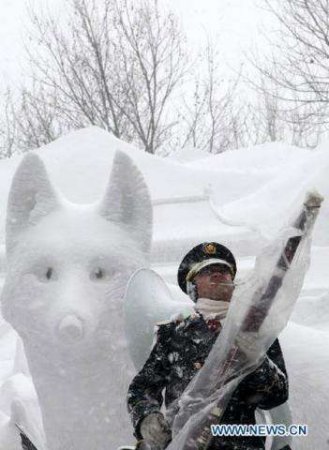 В Японии открылся Снежный фестиваль (ФОТО)