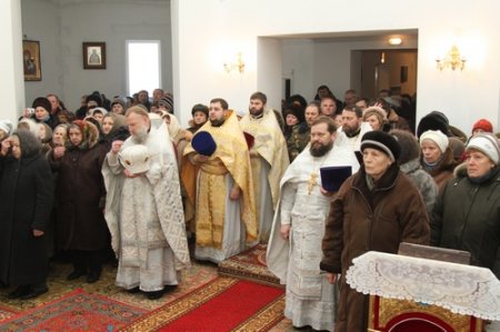 Освящение Свято-Сретенского храма