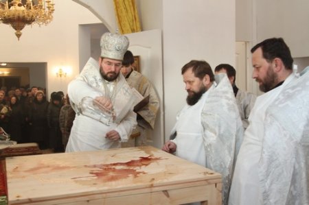 Освящение Свято-Сретенского храма