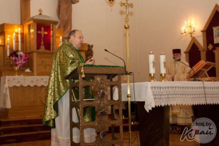 В Молодечно почтили память архимандрита Андрея Тикоты, погибшего в сталинских лагерях