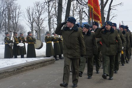 Торжественный митинг-реквием, посвященный 23-й годовщине вывода советских войск из Афганистана, состоялся в Могилеве