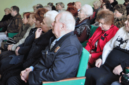 Пожилые слонимчане в очередной раз собрались вместе