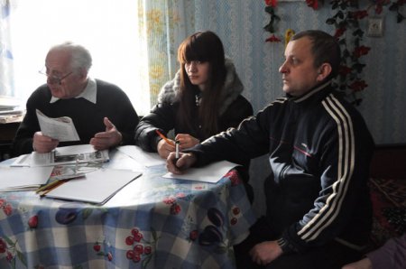 Слонімцы пісалі беларускую дыктоўку