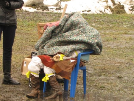 В Слониме проводили зиму