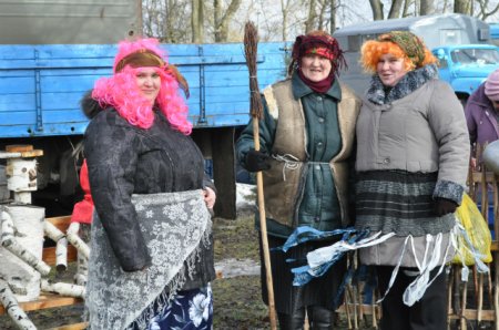 В Слониме проводили зиму