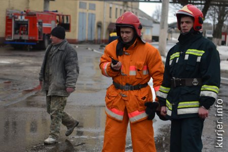 Спасатели провели анти-аммиачные учения на Слуцком КХП
