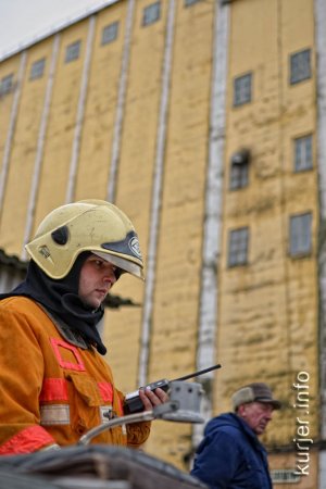 Спасатели провели анти-аммиачные учения на Слуцком КХП