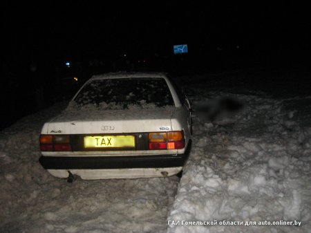 В Светлогорском районе таксист насмерть сбил пешехода (фото)