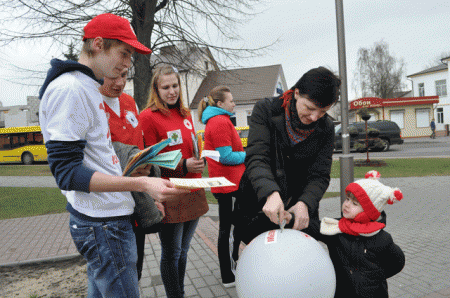 Слонимские волонтеры рассказывали, как остаться молодым