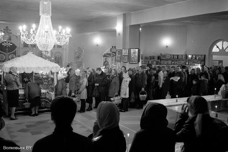 Великая суббота: Свято-Благовещенский храм Волковыска