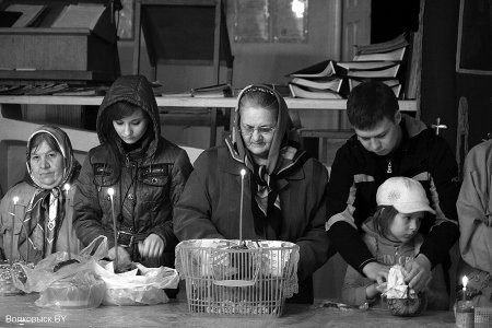 Великая суббота: Свято-Благовещенский храм Волковыска