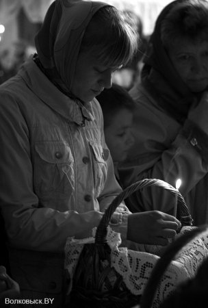 Великая суббота: Свято-Благовещенский храм Волковыска