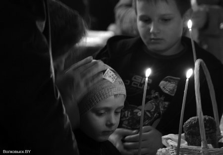 Великая суббота: Свято-Благовещенский храм Волковыска