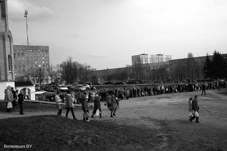 Великая суббота: Свято-Благовещенский храм Волковыска