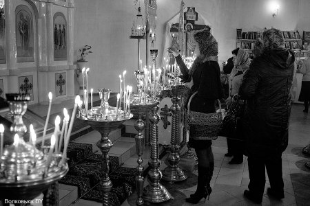 Великая суббота: Свято-Благовещенский храм Волковыска