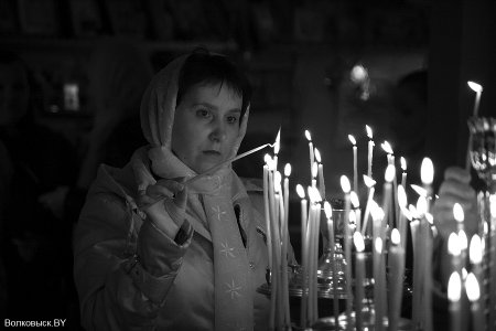 Великая суббота: Свято-Благовещенский храм Волковыска
