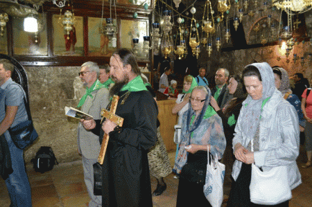 Благодатный огонь осветил Cлонимщину