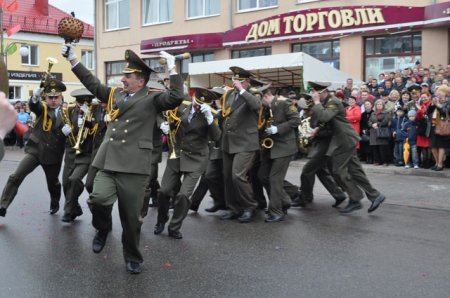 Громкий праздник слонимской бригады (ВИДЕО)