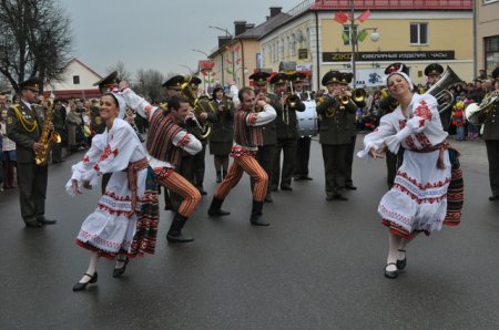 Громкий праздник слонимской бригады (ВИДЕО)