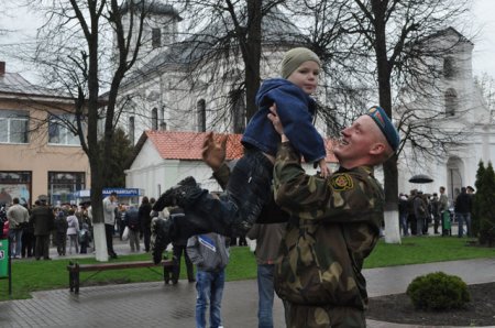 Громкий праздник слонимской бригады (ВИДЕО)