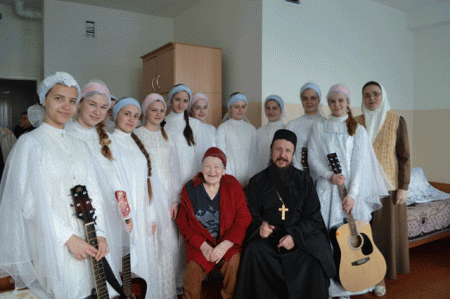 Дети выступили в психиатрическом доме-интернате