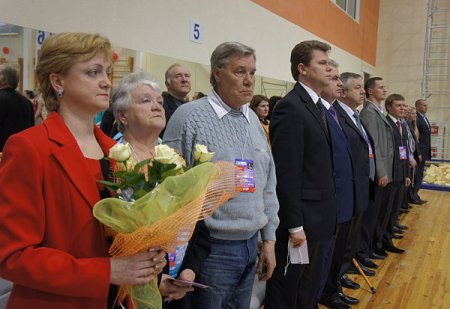 Соревнования по спортивной гимнастике на призы олимпийской чемпионки Светланы Баитовой открылись в Могилеве