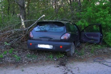 В Лиде "Фиат" врезался в дерево. ...