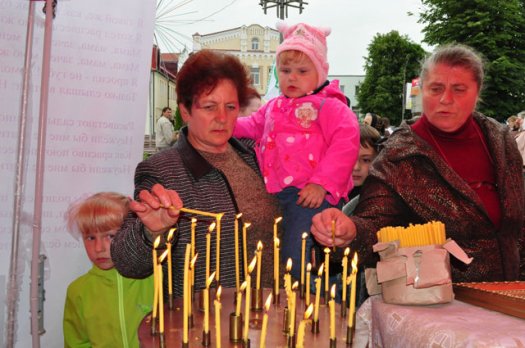 В День защиты детей в Слониме было многолюдно