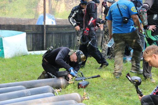 В Слониме прошёл международный турнир по пейнтболу (фото)
