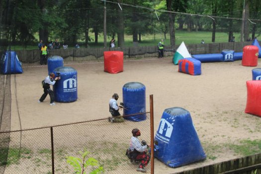 В Слониме прошёл международный турнир по пейнтболу (фото)