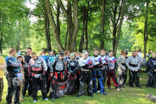 В Слониме прошёл международный турнир по пейнтболу (фото)